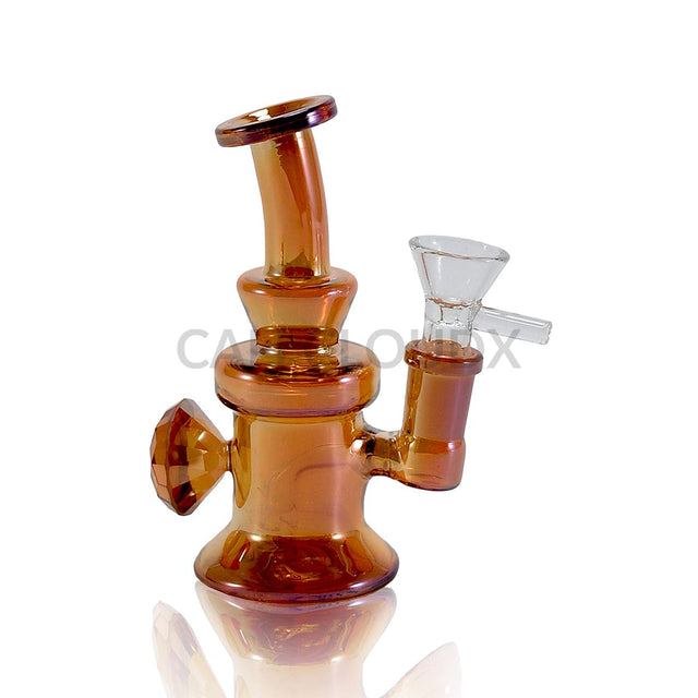 5’ Electro Plated Mini Water Pipe | Rig