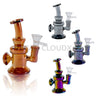 5’ Electro Plated Mini Water Pipe | Rig Assorted Colors