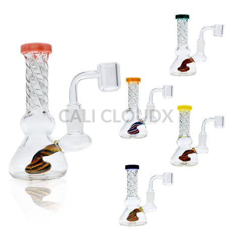 6’ Mini Water Pipe | Rig Assorted Color