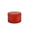 65Mm Fancy Round Cali Cloudx Chrome Grinder Red