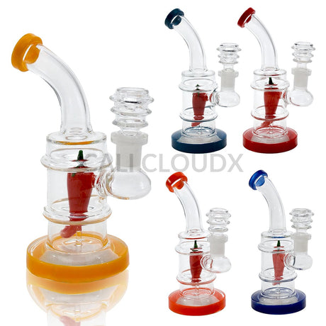 7 Inch Water-Pipe | Mini Rig Assorted Color