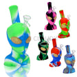 8’ Silicone Alien Face Water Pipe | Rig