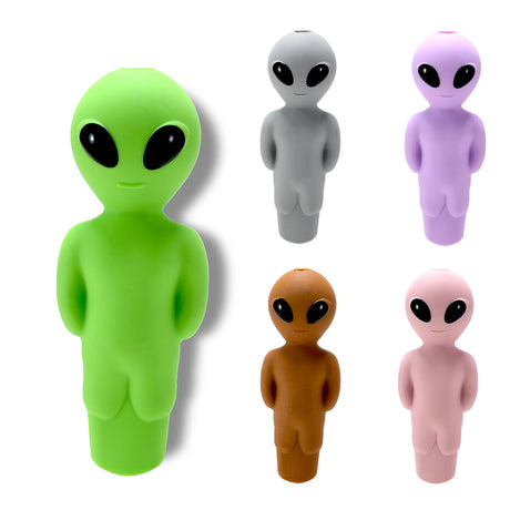 4" Silicone Alien Pipe