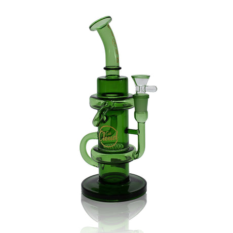 Double-Deck Shaped Glass Waterpipes