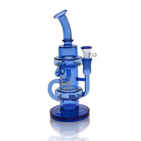 Double-Deck Shaped Glass Waterpipes