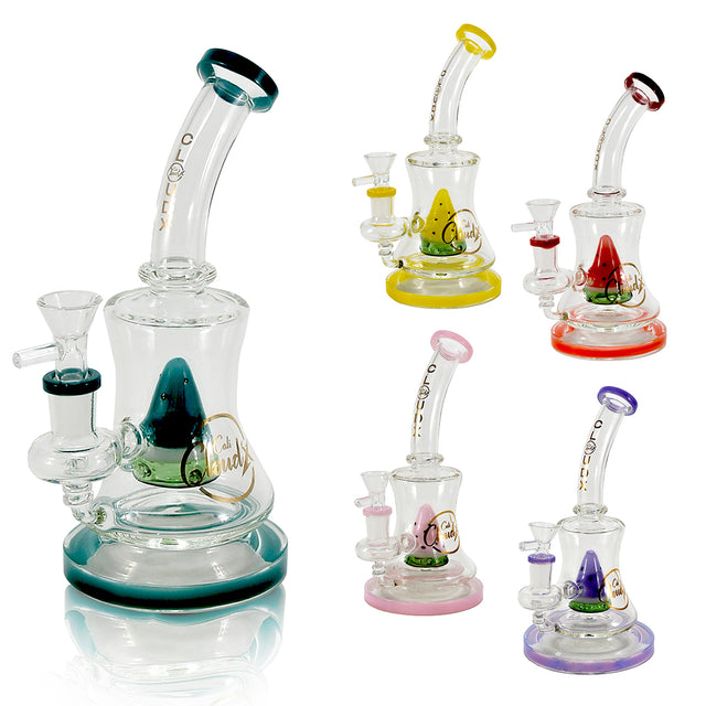 8" Inch Strawberry Glass Water Pipes