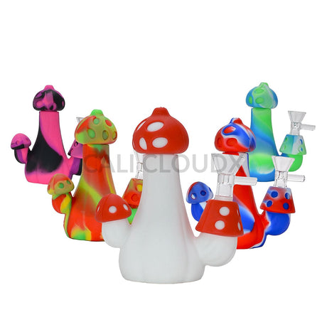 Silicone Mushroom Water Pipe | Rig